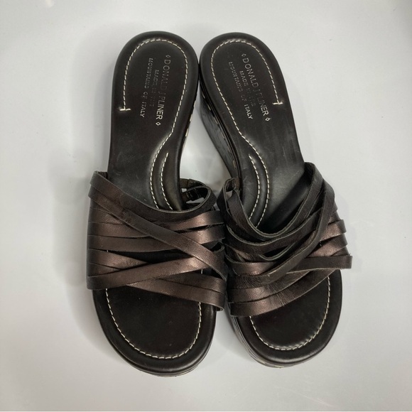 Donald J Pliner Siena platform slide sandals size 9 - Picture 2 of 9